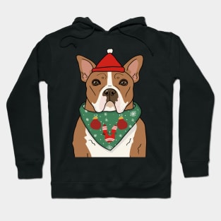 Christmas Dog  Hat Hoodie